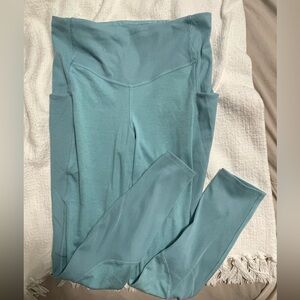 the north face light blue leggings